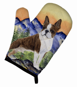 Boston Terrier Oven Mitt