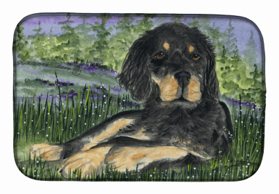 Gordon Setter Dish Drying Mat